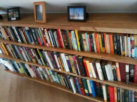 Finished Book Shelves